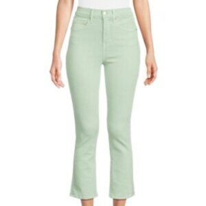 Veronica Beard Carly Cropped Kick Flare Jeans